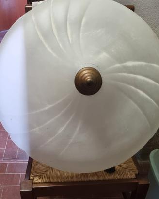 plafoniera in vetro  