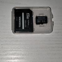 Micro SD 32 GB con adattatore