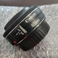 Canon EF 40 mm f/2.8 STM pancake (non spedisco)