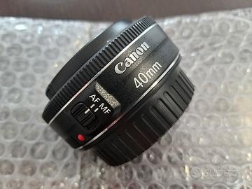 Canon EF 40 mm f/2.8 STM pancake (non spedisco)