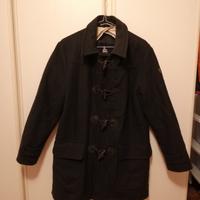 Cappotto nero di lana 