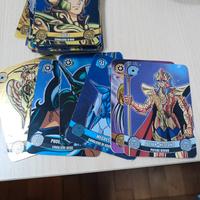 Carte cavalieri dello zodiaco metalcards
