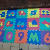 Tappeto puzzle per bimbi 54 pezzi (tot. E 7)