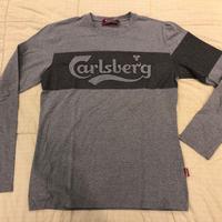 Maglietta Carlsberg originale uomo ragazzo tg L