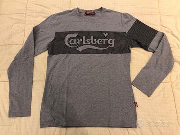 Maglietta Carlsberg originale uomo ragazzo tg L