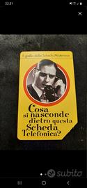 Scheda telefonica Telecom scheda misteriosa 