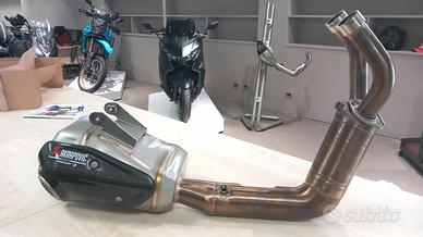 SCARICO COMPLETO AKRAPOVIC ORIGINALE YAMAHA TRACER