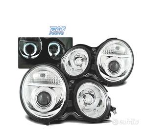 FARI OCCHI ANGEL MERCEDES W210 95-99 CROMATI