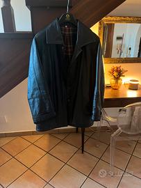 Giacca pelle vintage donna taglia 44