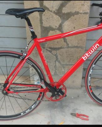 Bici single speed btwin