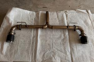 Scarico Diretto Golf 8/8.5 GTI/Rline + Diffusore