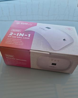 lampada per unghie SUNUV SUN8 2-in-1 UV LED,