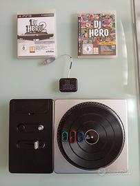 Dj hero 1 e 2 Ps3 + Controller