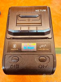 MinStampante termica portatile NETUM Bluetooth NFC