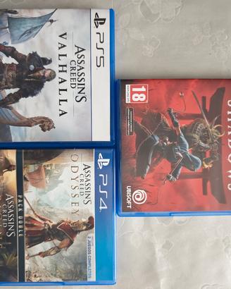 AC Shadow-Valhalla-Origins-Odyssey PS4/PS5