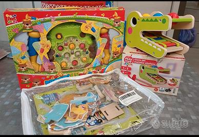 giochi Xilofono legno Gioco Talpa e costruzioni