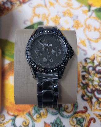 Orologio Fossil Riley donna nero