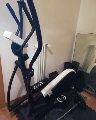 ELLITTICA PANCA PESI ATTREZZATURE PALESTRA DOMYOS