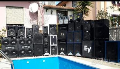 impianto audio karaoke