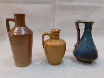 Ceramiche francesi caraffe miniature anni 20