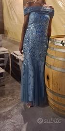 abito color turchese 