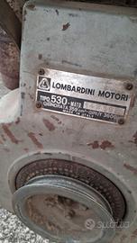 Motocoltivatore Lombardini con trincia