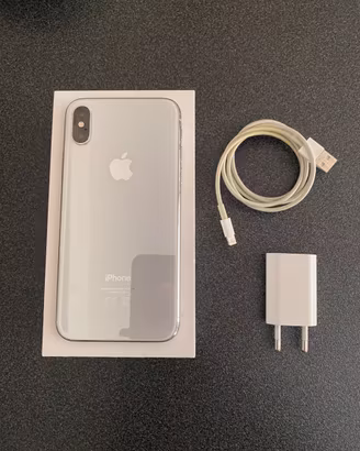 iPhone X Silver 64 gb