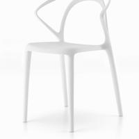 Set 4/8 Sedie Bianche Interno Esterno – Nuove
