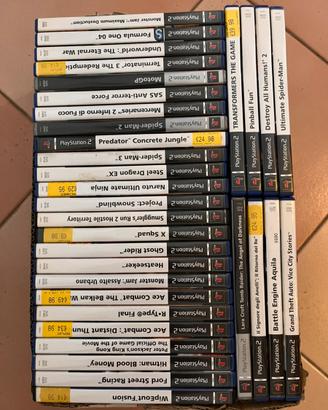 Lotto giochi PlayStation 2 (prezzo trattabile)