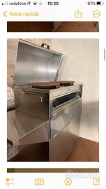 Crèperie / mobiletto in acciaio