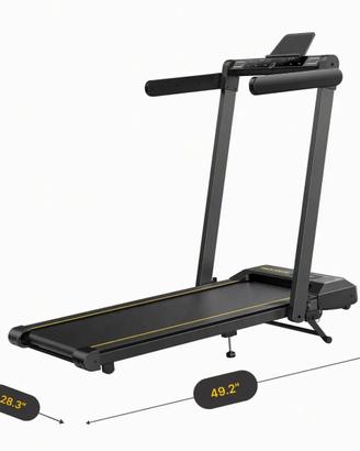 Tapis Roulant Elettrico Pieghevole 1-16km/h