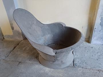 Tinozza Vintage in Zinco|Arredo Rustico/Fioriera