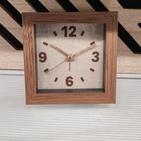 Orologio da Tavolo Quadrato – Stile Nature / Scand