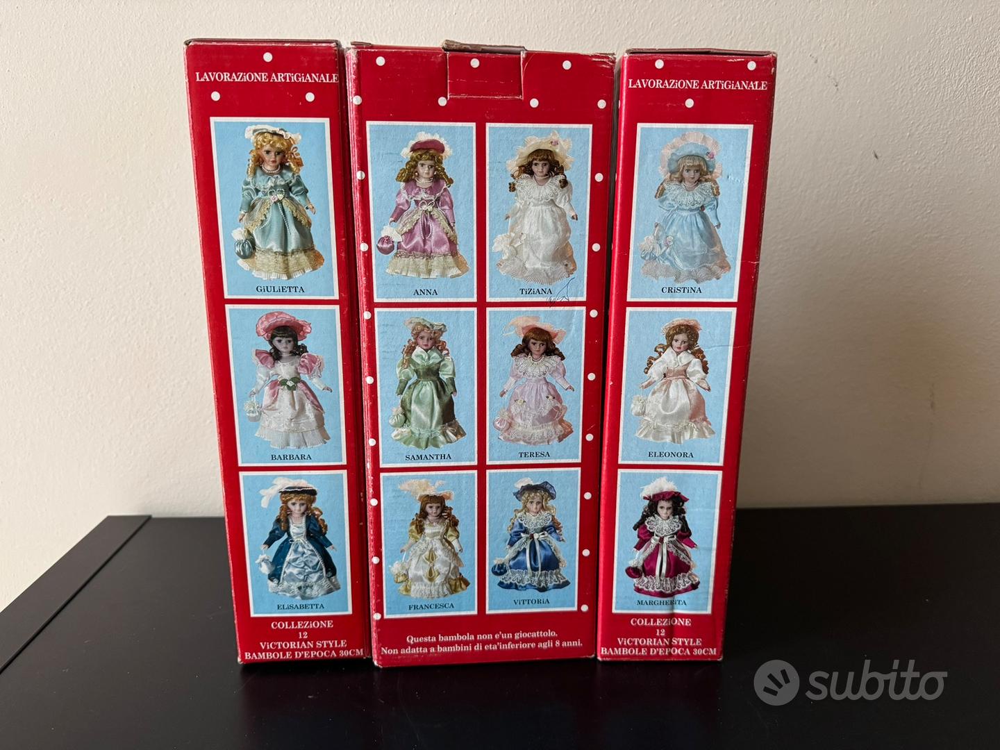 Melody Jane Bambole In Porcellana Per Casa Delle Bambole – Vittoriano Inverno, Scala 1:12, Altezza 11 Cm