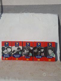 5 cassette di Don Camillo e Peppone 