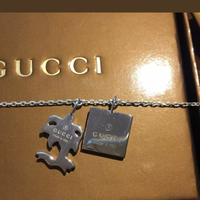Gucci bracciale arg.925%- originale