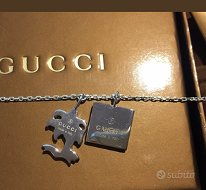 Gucci bracciale arg.925%- originale