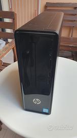 HP i3 Slim 290 + monitor mini pc computer fisso
