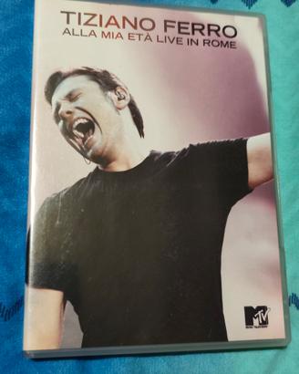 dvd Tiziano Ferro live in Rome
