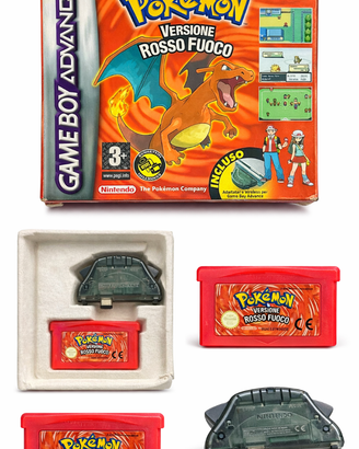 Pokémon Rosso Fuoco GBA ITA Completo con Wireless
