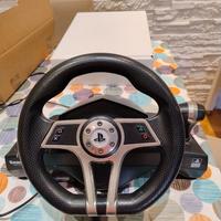 Volante da gaming PS4/PS3 con pedaliera – usato fu