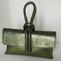 Borsa verde a polso