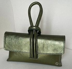 Borsa verde a polso
