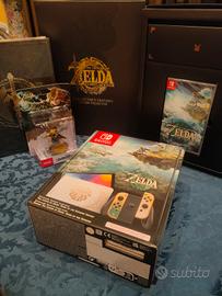 NintendoSwitch Oled modello zelda +Collector's ed