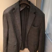 giacca da uomo grigio scura   taglia 52