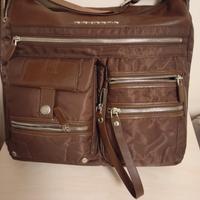Borsa a tracolla Piquadro marrone