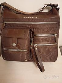 Borsa a tracolla Piquadro marrone