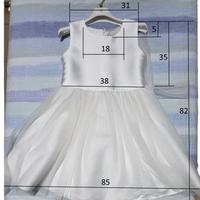 Vestito da cerimonia bambina 9-10 anni
