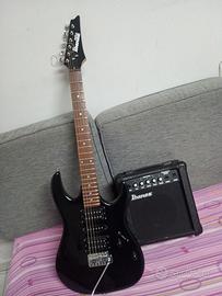 Chitarra Ibanez Gio più amplificatore ibanez