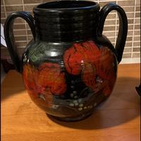 Vaso con porta candela